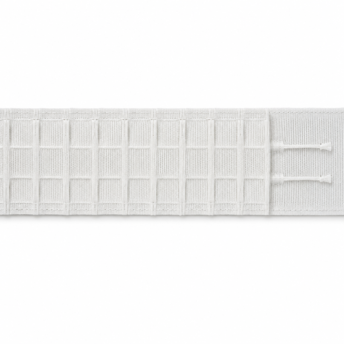 1" Curtain Tape – White