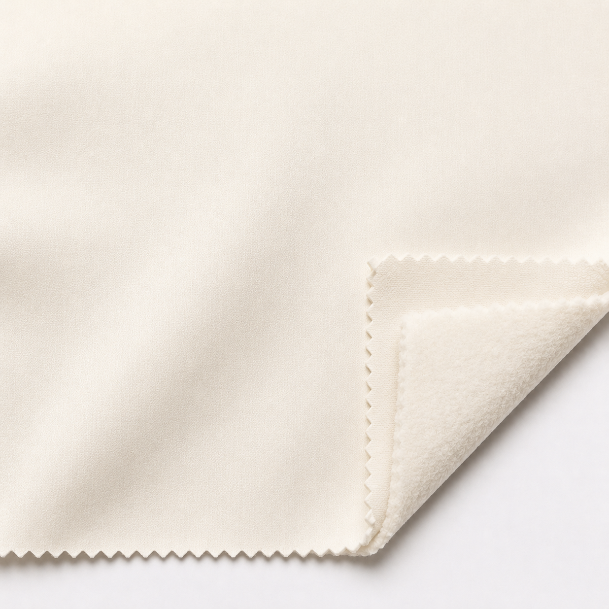 Bonded Satin Lining – Ivory