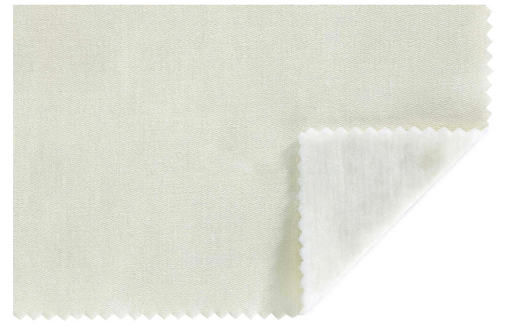 Ivory Cotton Sateen Bonded Lining. 137wide.